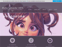 Tablet Screenshot of meikearts.com